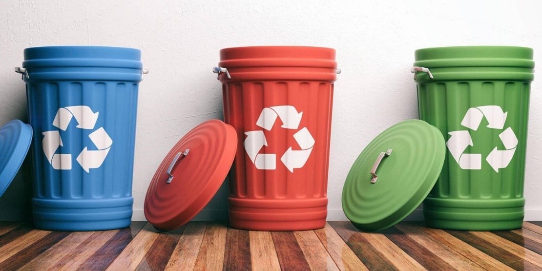 Contenedores de reciclaje: Guía de los colores