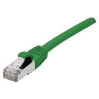 Cordón patch RJ45 - Cable derecho Cat. 6 - Blindado SFTP - Verde