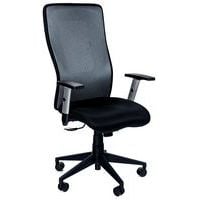 Silla de oficina ergonómica con respaldo alto Penelope - Tejido - Manutan Expert