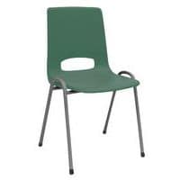 Silla monocasco de plástico - Verde