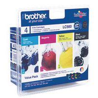 Cartucho de tinta - LC980 - Brother