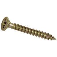 Tornillo madera pozi acero cabeza fresada - 3,5 mm