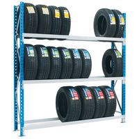 Estantería para neumáticos Flexi-Store - Profundidad 400 mm - Manorga