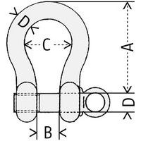 A = Altura útilB = AberturaC = Anchura útilD = Ø fijación