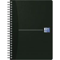 Cuaderno Office Integrale 148x210 180p 90g q5/5 negro - Oxford