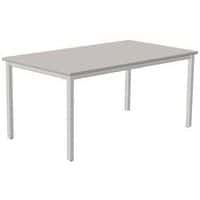 Mesa recta Combi-Classic - Gris - Base fija