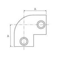 Medida del tubo	AØ 27 mm 	44Ø 42 mm 	60Ø 48 mm 	68