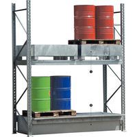 Cubeta colectora de acero galvanizado - 1000 L - Sameto Technifil