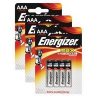 Pila alcalina - MAX AAA/LR03 FSB8 - Lote de 3 packs de 8 unidades - Energizer