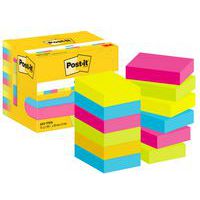 Notas Post-it® de 38 x 51 mm, 12 bloques surtidos Post-it® Energy