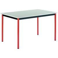 Mesa rectangular polivalente - Tablero de melamina - Longitud 160 cm