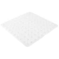 Alfombrilla de ducha PVC - Blanco translúcido - Arvix