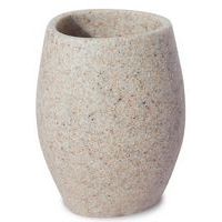 Vaso de polirresina - Beige - Arvix