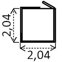 Indique en el pedido la ubicación de las puertas A, B o C. Las puertas se abren únicamente hacia fuera. Dimensiones totales en m.