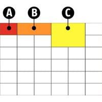 Boxxser 55 6 x 6A : Casillero A9-1B : Casillero A8-1C : Casillero A7-1