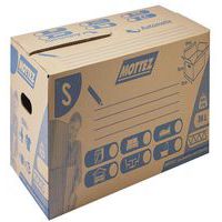 Caja de cartón de corrugado simple - 36 L
