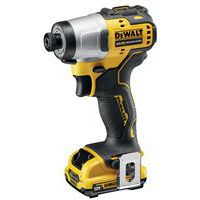 Atornillador percutor XR 12 V 2 Ah Li-Ion Brushless - Dewalt