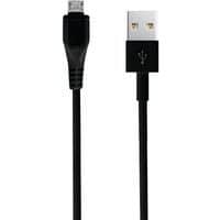 Cable de datos Micro USB - Negro - Moxie