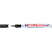 Marcador permanente especial industrial - 8300 - Negro - Edding