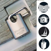 Candado de acero inoxidable con llaves 550EURD - Master Lock