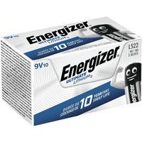 Pila Ultimate Lithium - 9 V - Lote de 10 - Energizer