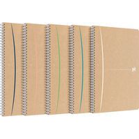 Cuaderno Oxford Touareg 210 x 297, 180 págs., 90 g, reciclado, surtido - Oxford