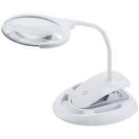 Lámpara LED recargable con lupa y 3 y 8 dioptrías - Velamp