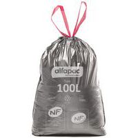 Bolsa de basura con asas correderas - Desechos ligeros o pesados - de 30 a 100 L