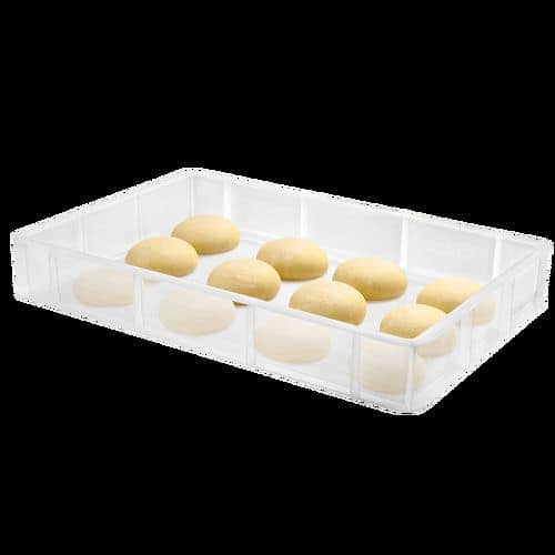 CAJA PARA TROZOS DE MASA 600x400x90 15 L TRANS.