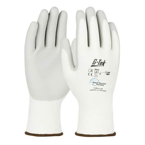 Guantes de manipulación G-TEK® 3RX de plástico reciclado con espuma de nitrilo - PIP