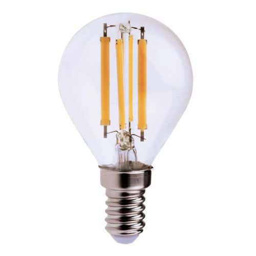 Bombilla LED de filamento miniesférica P45 de 6 W - VELAMP