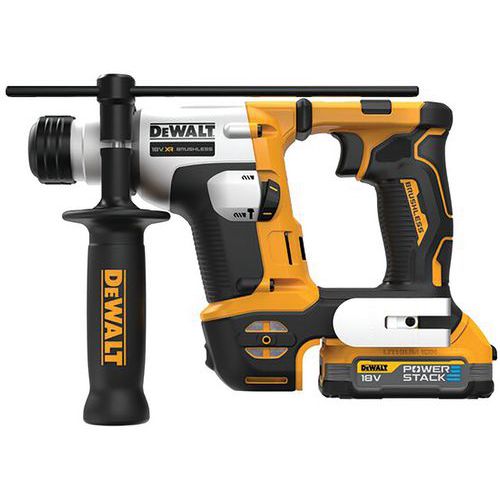 Taladro SDS-plus XR de 18 V, 1,7 Ah y 1,4 J POWERSTACK - DEWALT