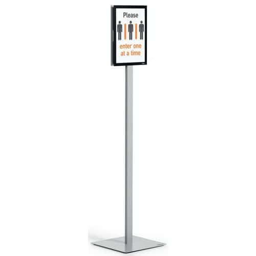 Soporte de pie INFO STAND BASIC de formato A4 - Durable