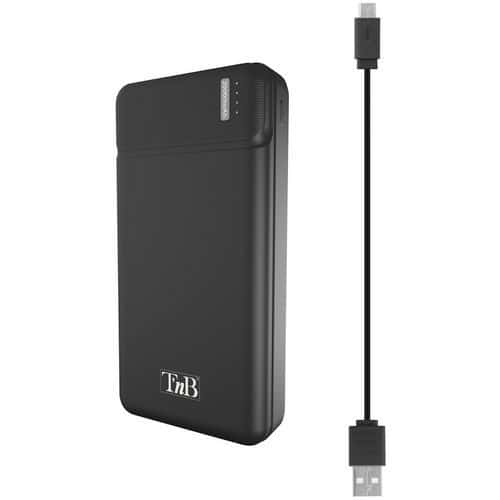 Batería portátil - 2 USB - 20 000 mAh - T'nB