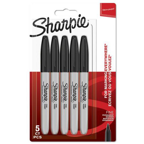 Marcador permanente con capuchón Sharpie Fine™ - Sharpie®