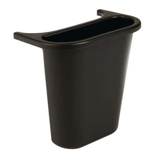 Cubeta negra de separación y clasificación para cubo de basura rectangular de 4,5 L - Rubbermaid