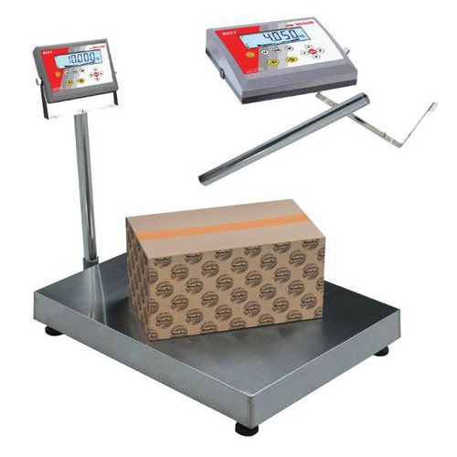 Báscula de recepción de columna - Capacidad 150 kg - B3C