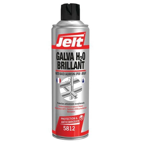 Revestimiento anticorrosión - Galvanizado brillante de base acuosa - H20 - Jelt®