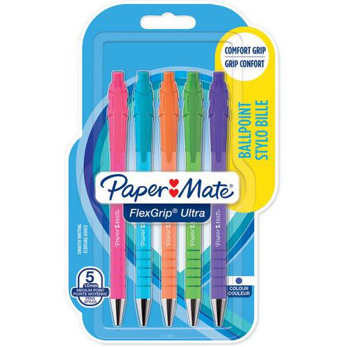 Bolígrafo retráctil Flexgrip Ultra™ Bright - Paper Mate®