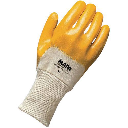 Guantes de mantenimiento dorso con ventilación y duradero Titan 397