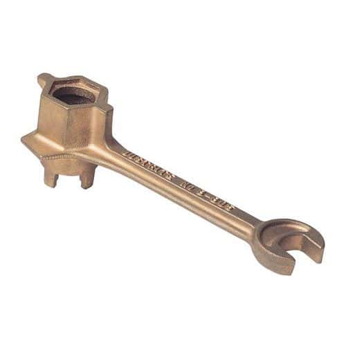 Llave metálica abre-tapón 2 y 3/4 - Justrite