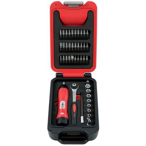 Estuche fusion box destornillador dinamométrico 1/4'' 42 piezas - Mob