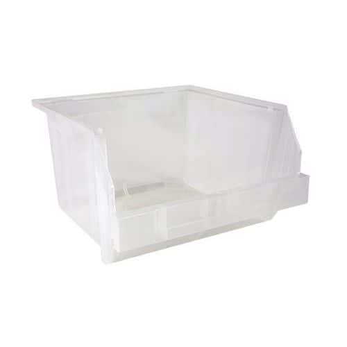 Caja con abertura frontal ensamblable para picking - Longitud 400 mm - 28 L