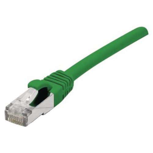 Cordón patch RJ45 - Cable derecho Cat. 6 - Blindado SFTP - Verde