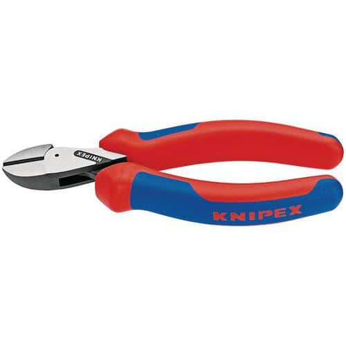 Alicates cortantes laterales X-Cut Knipex fosfatados