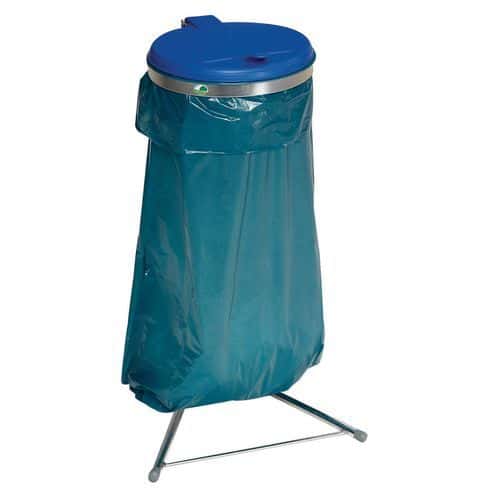 Soporte bolsa papelera con tapa - 120 L