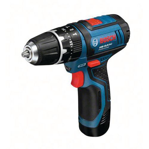 Taladro atornillador percutor inalámbrico GSB 12 V-15 - Bosch