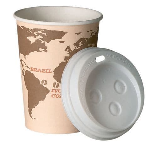 Vasos de cartón World Map de 11.5 a 40 cL