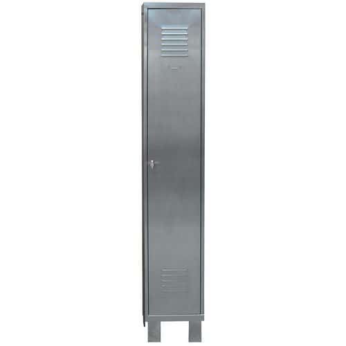 Vestuario inox 1 a 3 columnas - Industria limpia - En patas