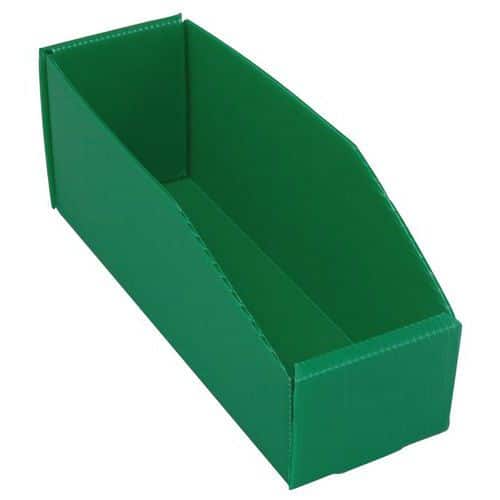 Caja desplegable con abertura frontal - Longitud 280 mm - De 2,5 L a 3,5 L